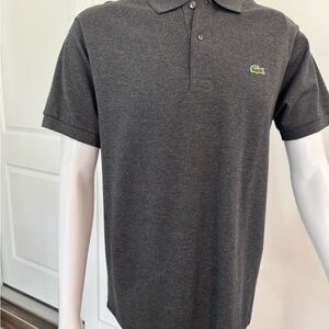Lacoste Men's Charcoal Polo Shirt